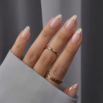 GOLD RUSH  - Press on nagels