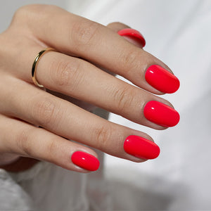 CORAL HEAT - press on nagels