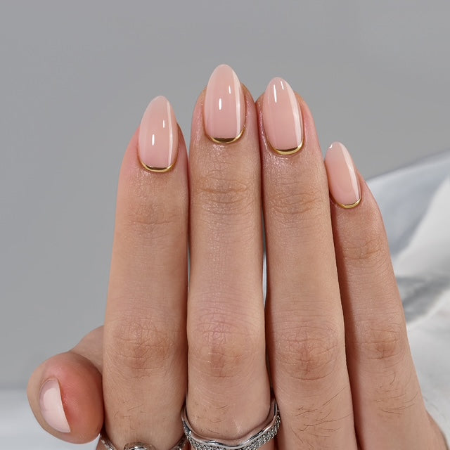 GOLDEN VEIL - Press on nagels